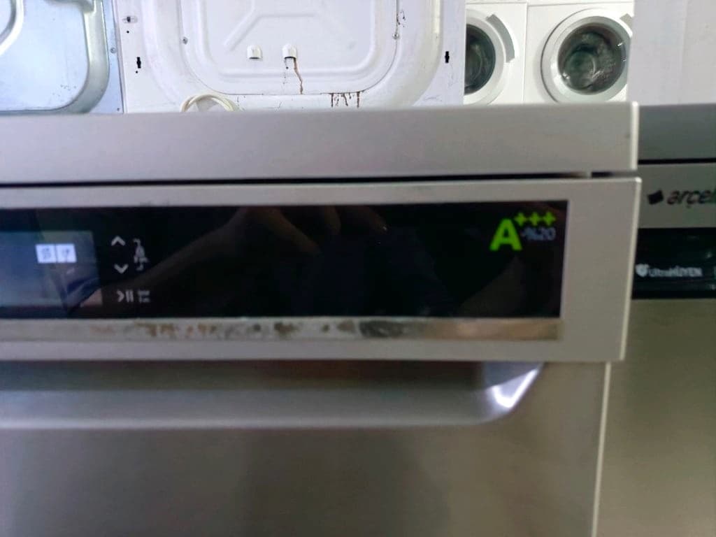 7.500 TL Etkin Vestel inox 10 programlı 3 sepetli çok temiz bulaşık ma - 7