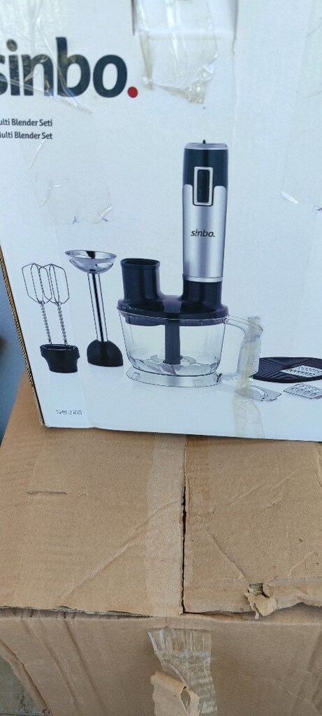 sinbo shb 3186 multi blender seti doğr.hazneli, çırpıcı,rende aparatlı - 3