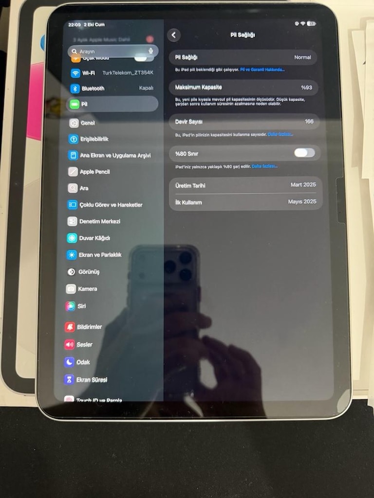 İPAD (A16) 128 GB HATASIZZZ KUTULU FATURALI - 9