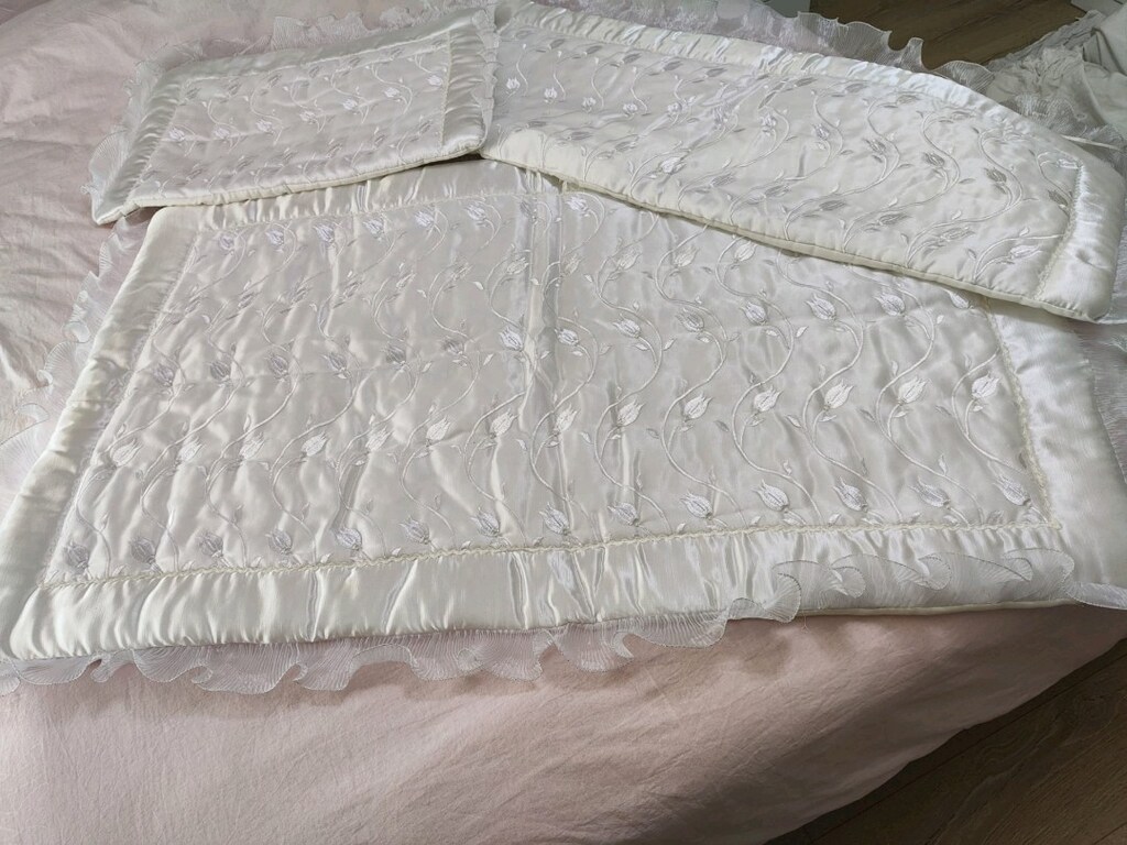 bebek karyolası için 3. lü. yatak örtüsü - 3