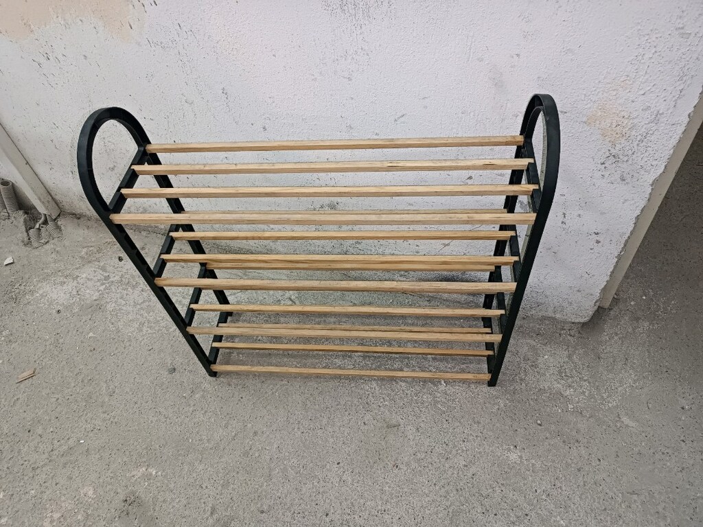 Plastik Ahşap Ayakkabılık - 3