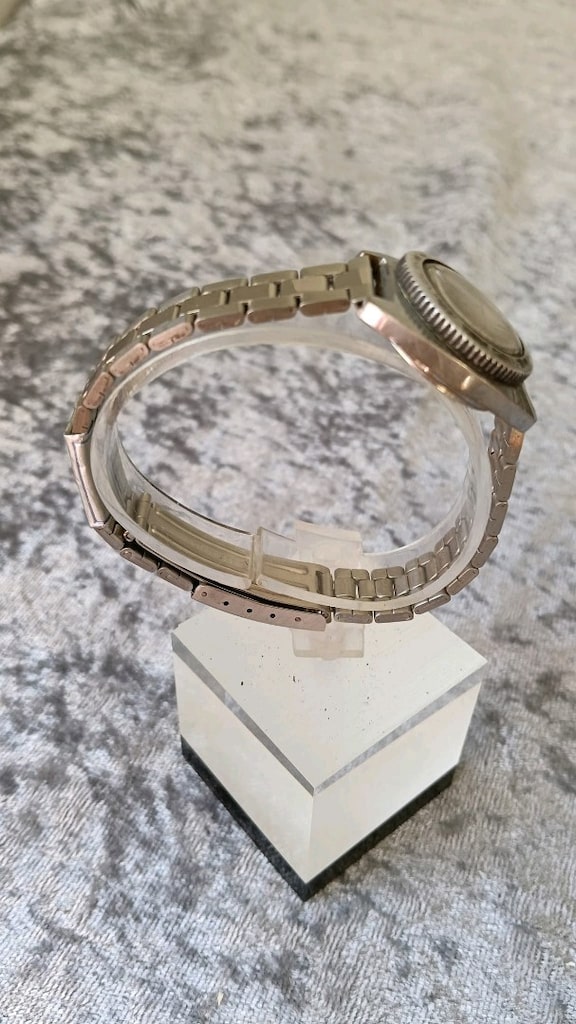 Vintage Junghans çelik kurmalı bayan kol saati - 4
