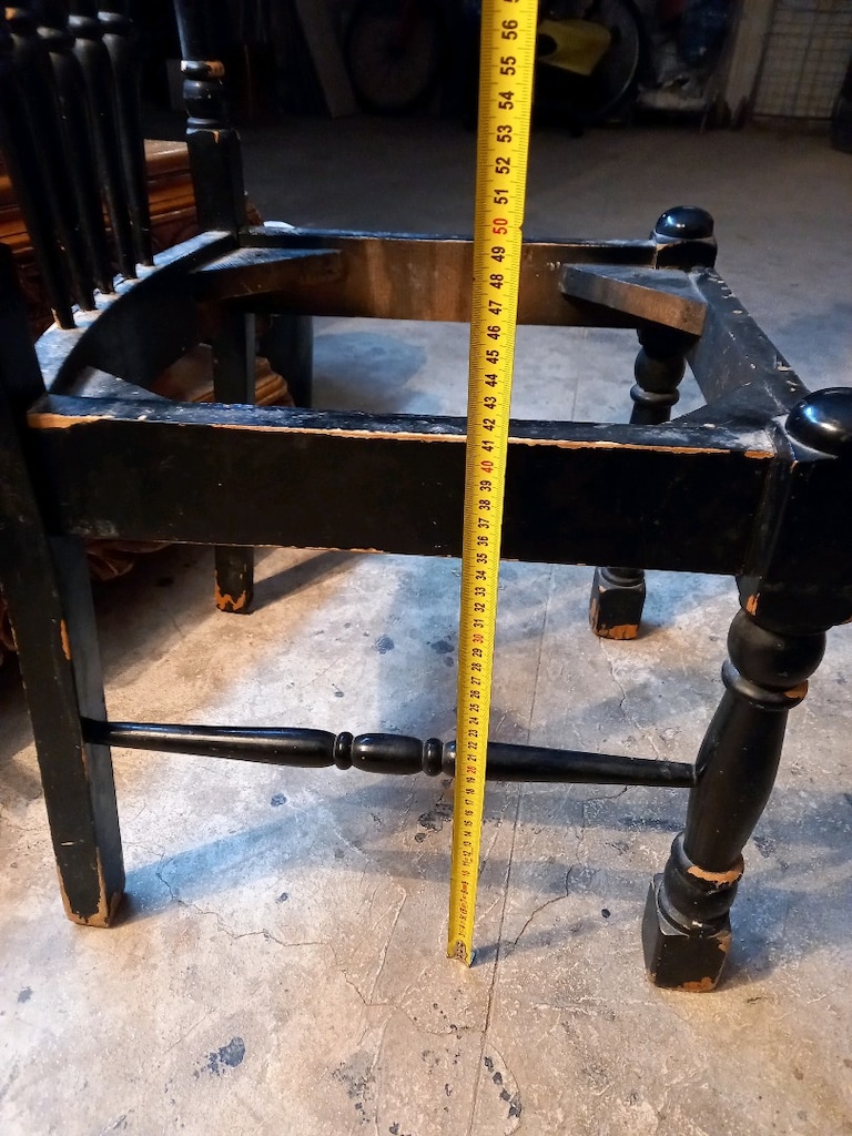ANTİKA 1950'S THONET, AHŞAP FİL AYAK SANDALYE - 14
