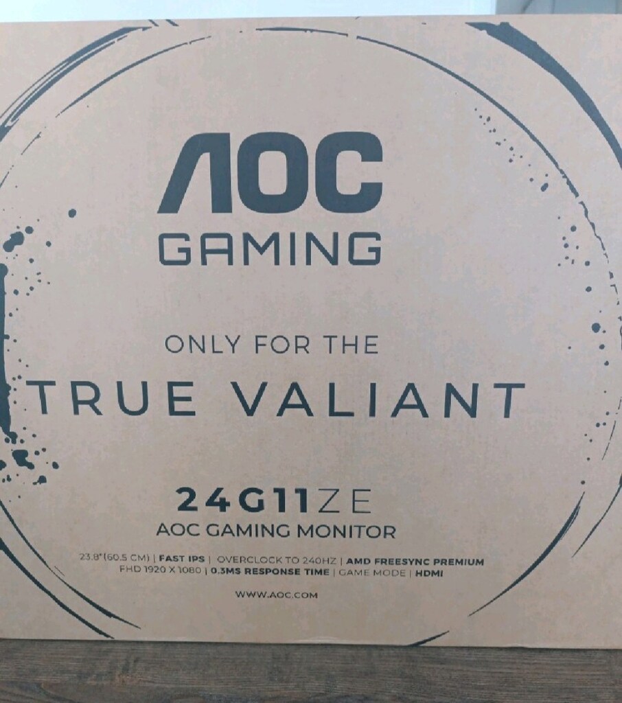 SIFIR AOC 23.8İNÇ 240 HZ 0.3 MS IPS 1920X1080 - 2