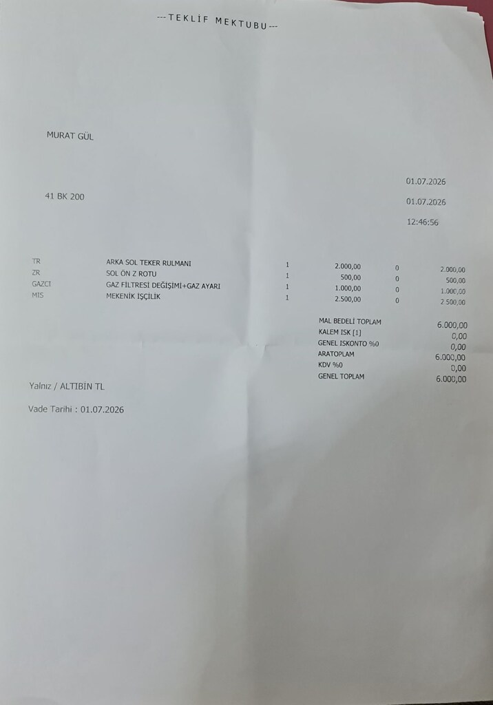 1.6 MOTOR AĞIR BAKIMLARI YAPILDI AÇIKLAMAYI OKUYUN - 16