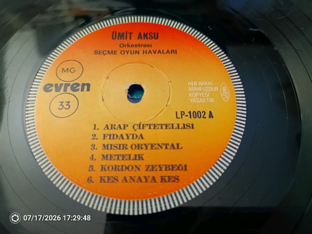 4 adet kapaksız yerli Lp Pekkan Gencebay Gökhan Güney Ümit Aksu(ersen) - 17