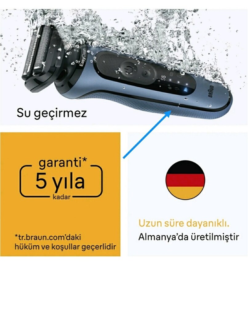 Braun Series 5 Islak-Kuru Tıraş Makinesi - 6