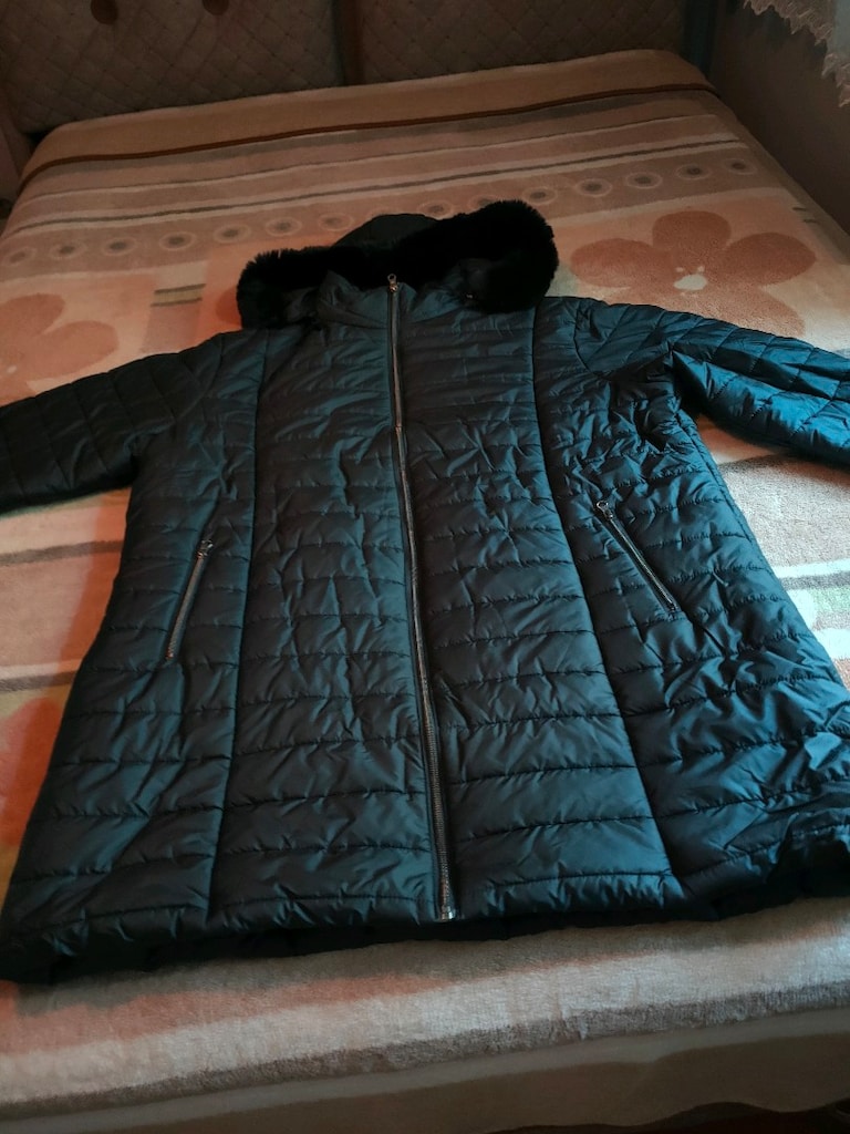 Büyük beden şişme mont