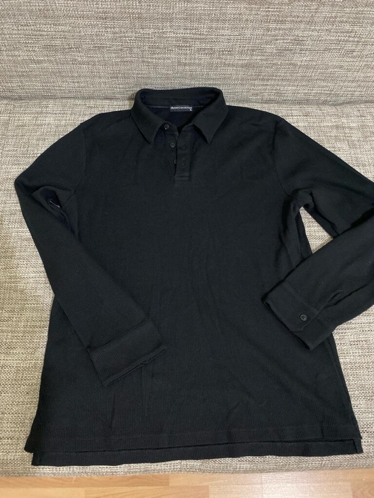 Mudo polo yaka Sweatshirt