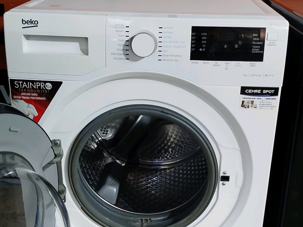 BEKO 9 KG ÇAMAŞIR MAKİNESİ İZMİR İÇİ 3 AY GARANTİMİZ VARDIR - 4