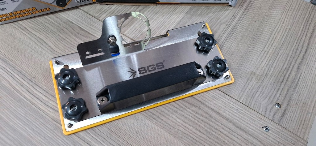 SGS 45 KÖŞE KESME APARATI DUMANLI HIRDAVAT - 5
