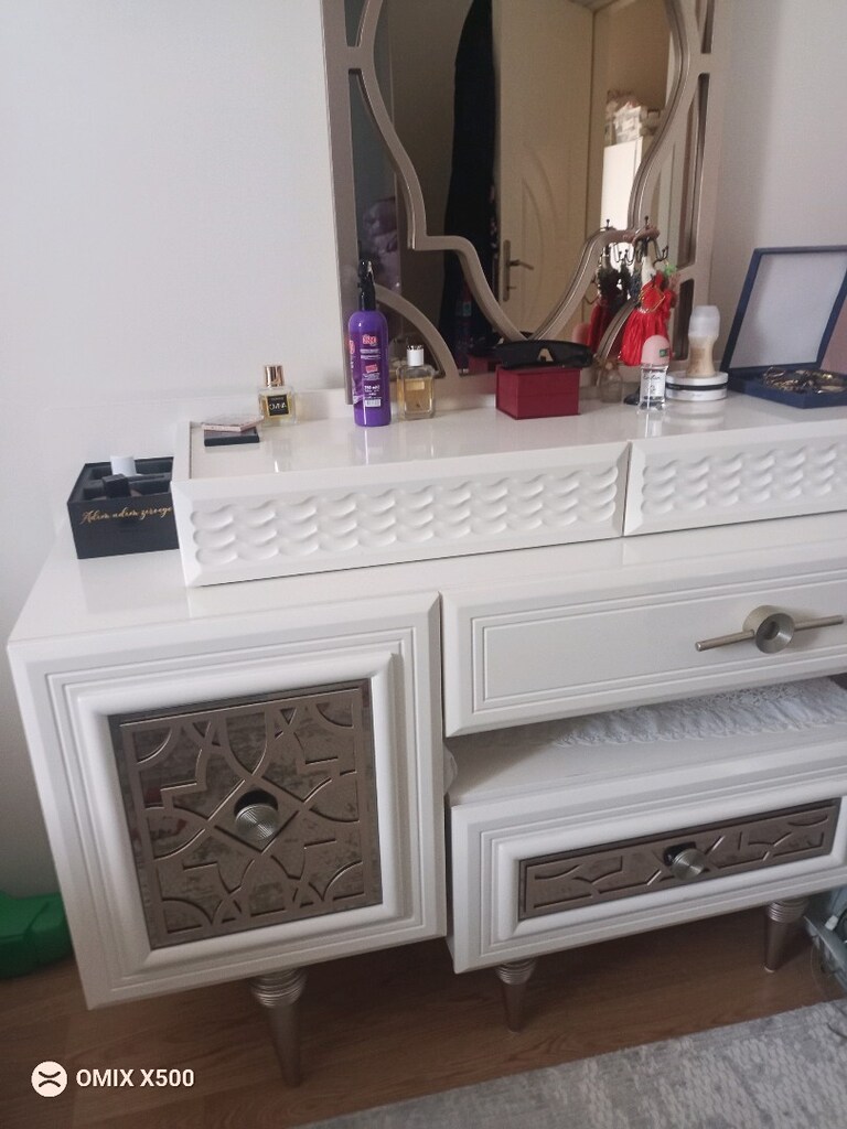 ömürlük Doğtaş özel ceviz ağacından yapılmış yatak odası LED ışıklı - 4