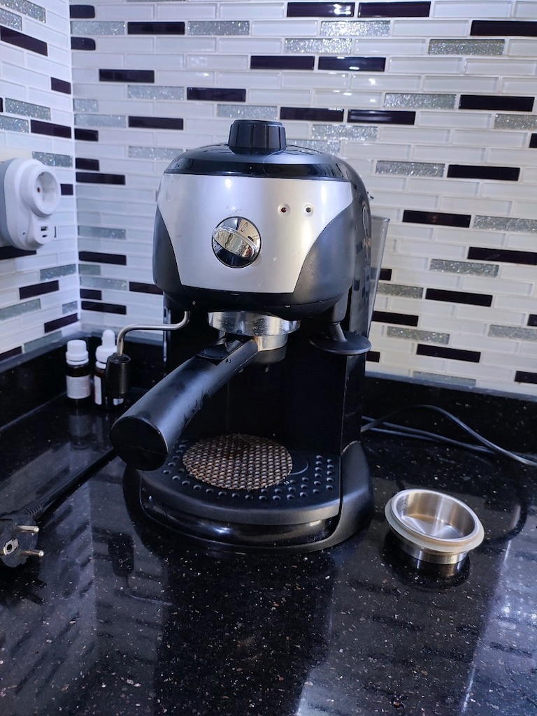 manuel espresso makinesi ve kahve öğütücüsü - 2