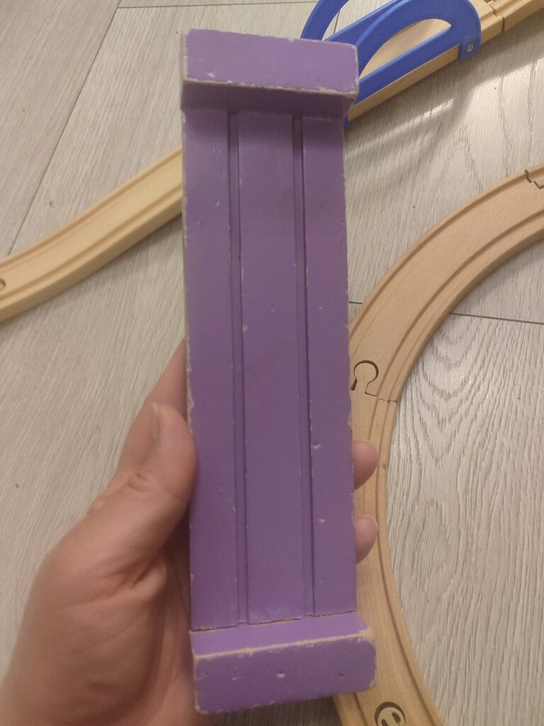 Ikea lillabo 48 parça ahşap tren seti oyuncak istasyon - 6
