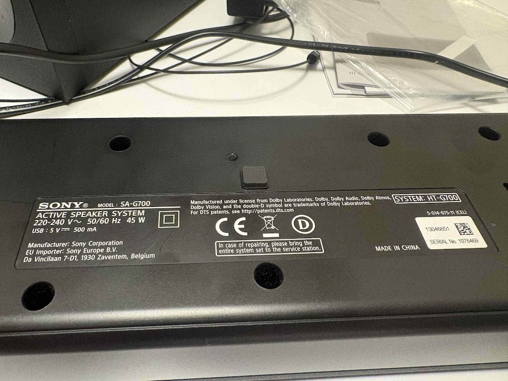 Sony HT-G700 Ses Sistemi - Sorunsuz, Aksesuarlı, Faturalı - 2