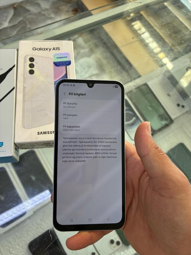 MÜHENDİSCELL’DEN YURTİÇİ SAMSUNG A15 6/128 GB KUTULU - 5