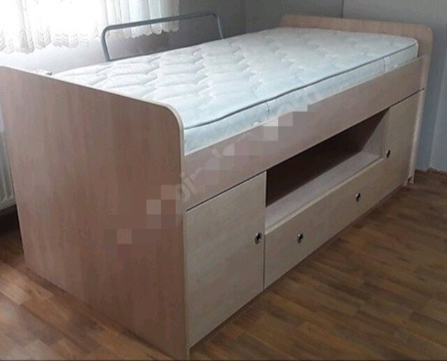 Çocuk & Genç Ranza Tarzı Kendinden Dolaplı Tepe Home Yatak