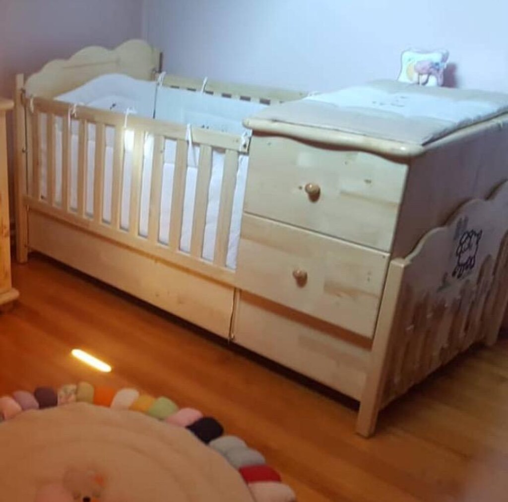 Haidi masif ahşap bebek odası - 2