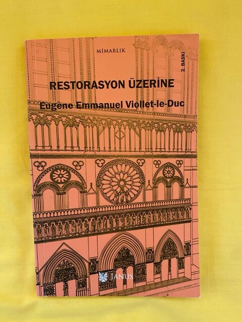 Restorasyon Üzerine Kitabı