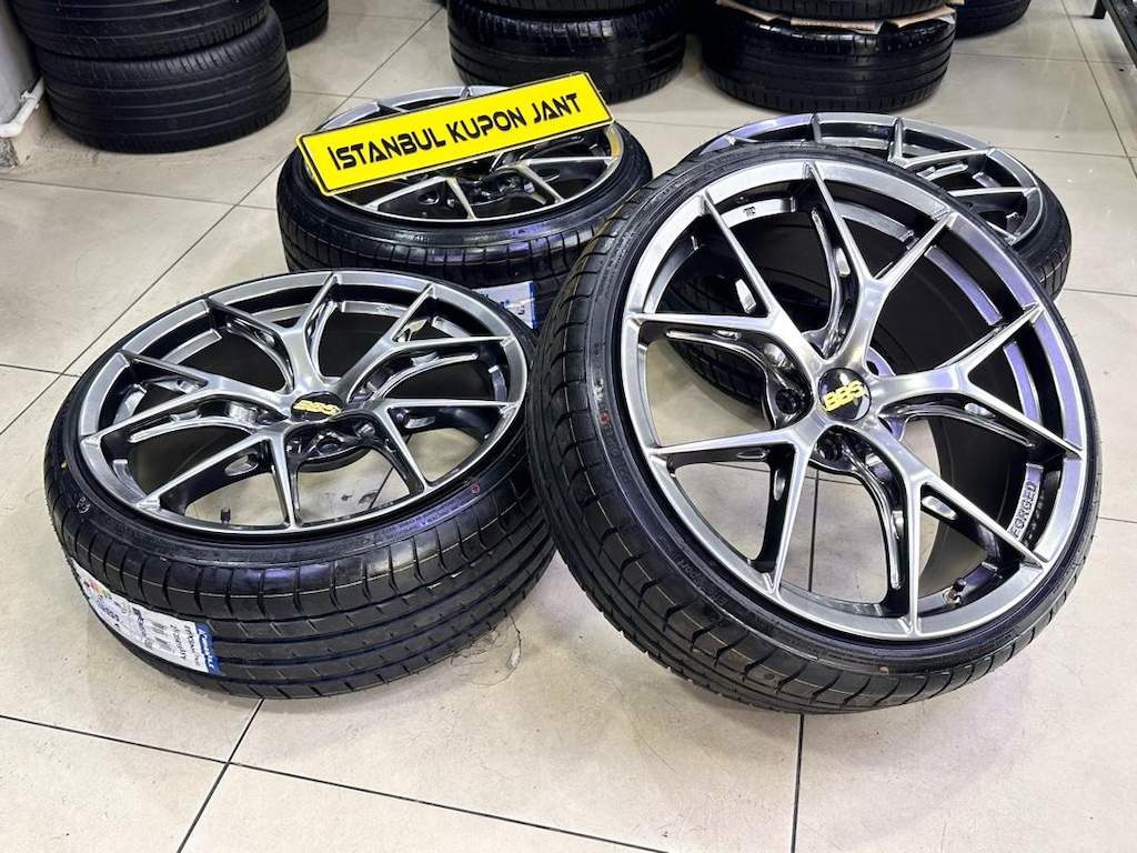19 İNÇ SIFIR !! BBS Fİ-R 5x112 TRİANGLE JANT LASTİK TAKIMI 215/35/19 - 3