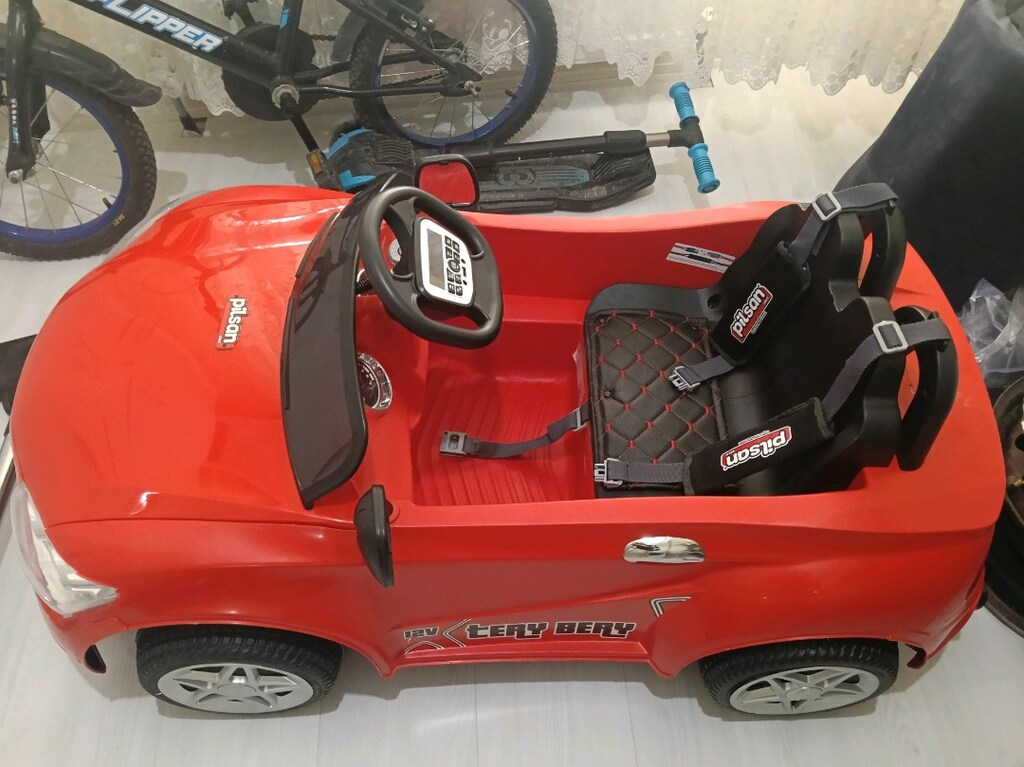 12 Volt Kumandalı Bluetoothlu Akülü Araba - 7