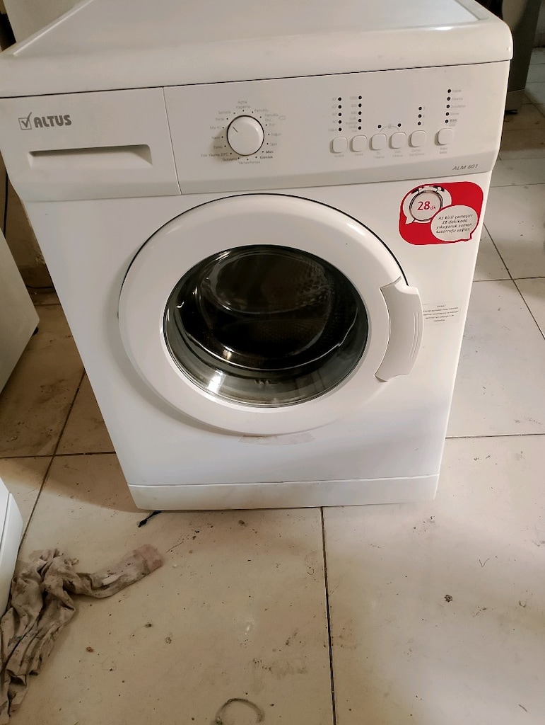 8 kilo a+++ Arçelik Altus çamaşır makinesi nakliye kurulum dağil - 5