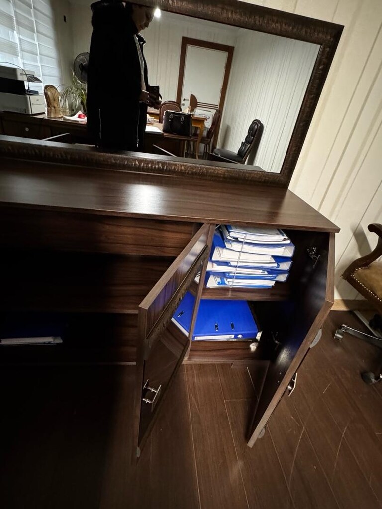 Tepe Home Salon için Aynalı Konsol - 5