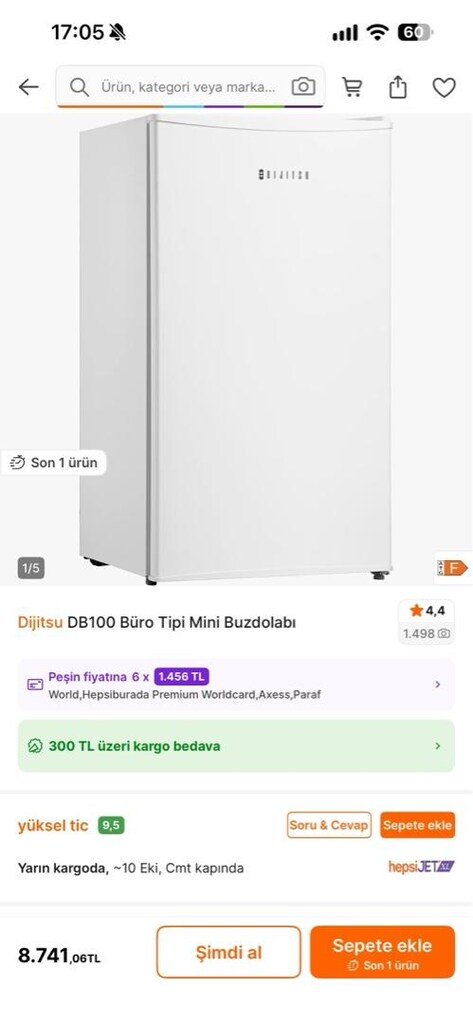 DİJİTSU DB100 MİNİ BUZDOLABO - 4