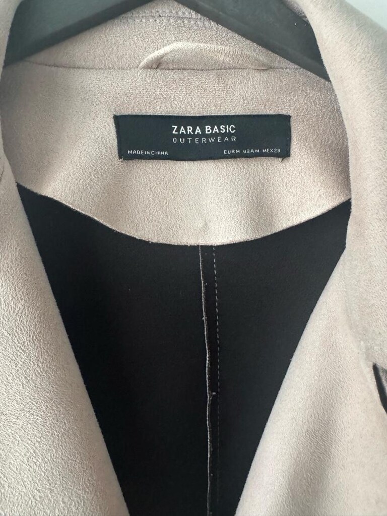 Zara Pudra Güderi Ceket - 3