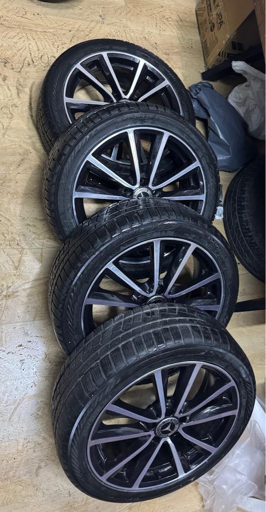 Mercedes jant lastik takimi sifir ayarinda 5x112 18 inç - 8