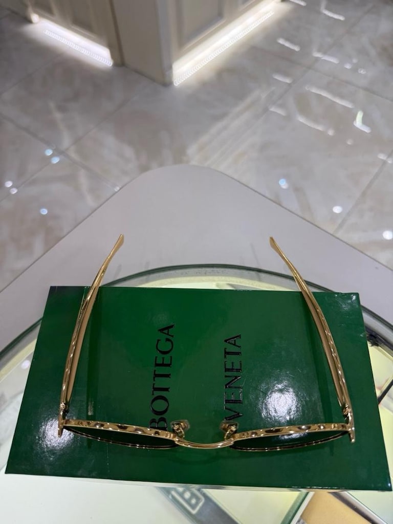 Bottega Veneta BV1388S Gold Güneş Gözlük - 9