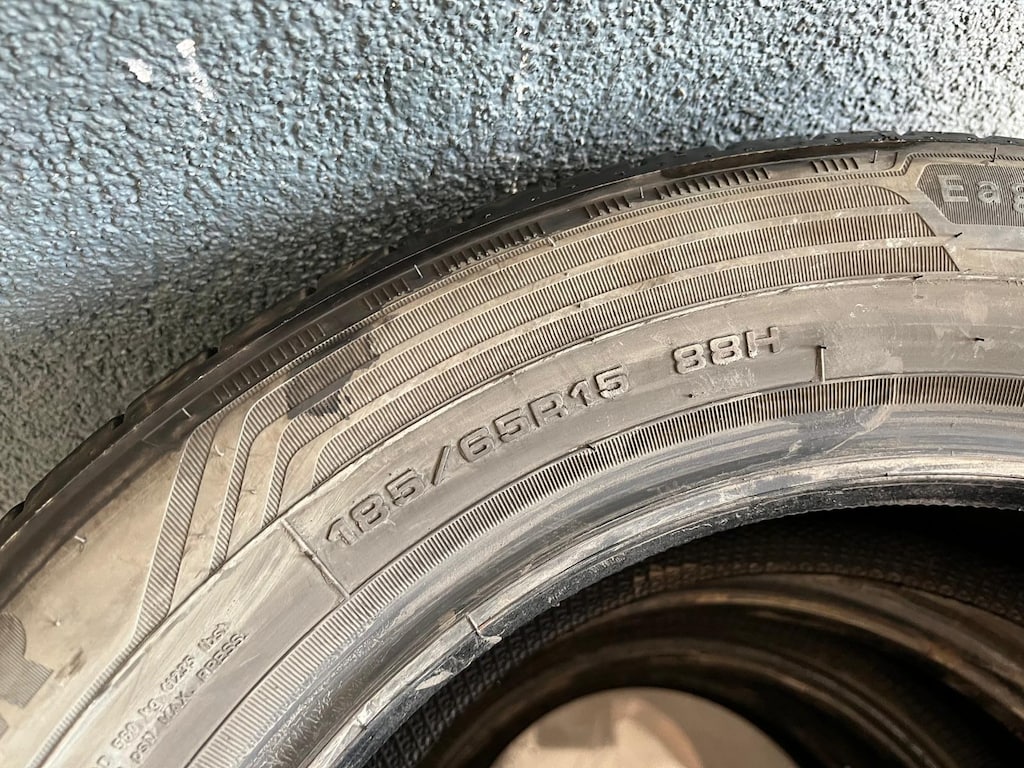 185 65 15 GOODYEAR YAZLIK TAKIM AZ KULLANILMIŞ - 4