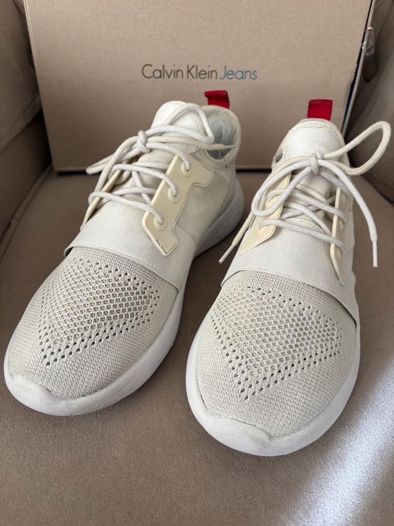 Calvin klein ayakkabı beyaz 43 numara - 15