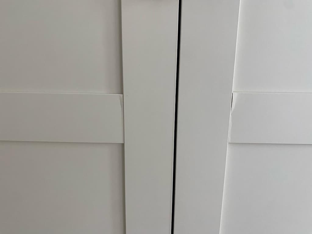 IKEA PAX Bergsbo 2 kapaklı beyaz gardolap - 3