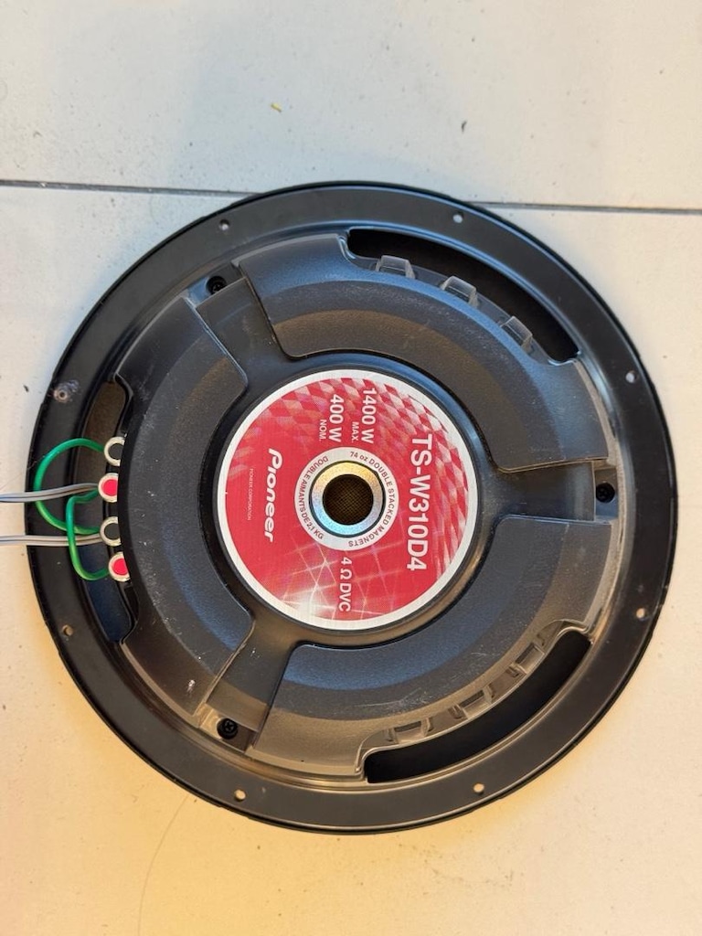 Pioneer TS-W310D4, 1400W ŞAMPİYON SERİ - 4