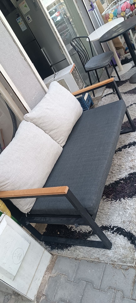 2Lİ BALKON YAZLIK HER YERE UYGUN DEMONTE OLA BU İLEN İKİLİ KOLTUK - 6