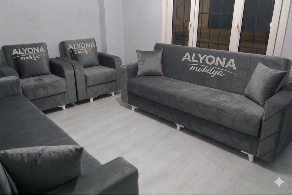 ALYONA MOBİLYA DAN YATAKLI BAZALI ÇEKYATLAR MAKSİ TAKIMLAR KAPIDA ÖDME - 17