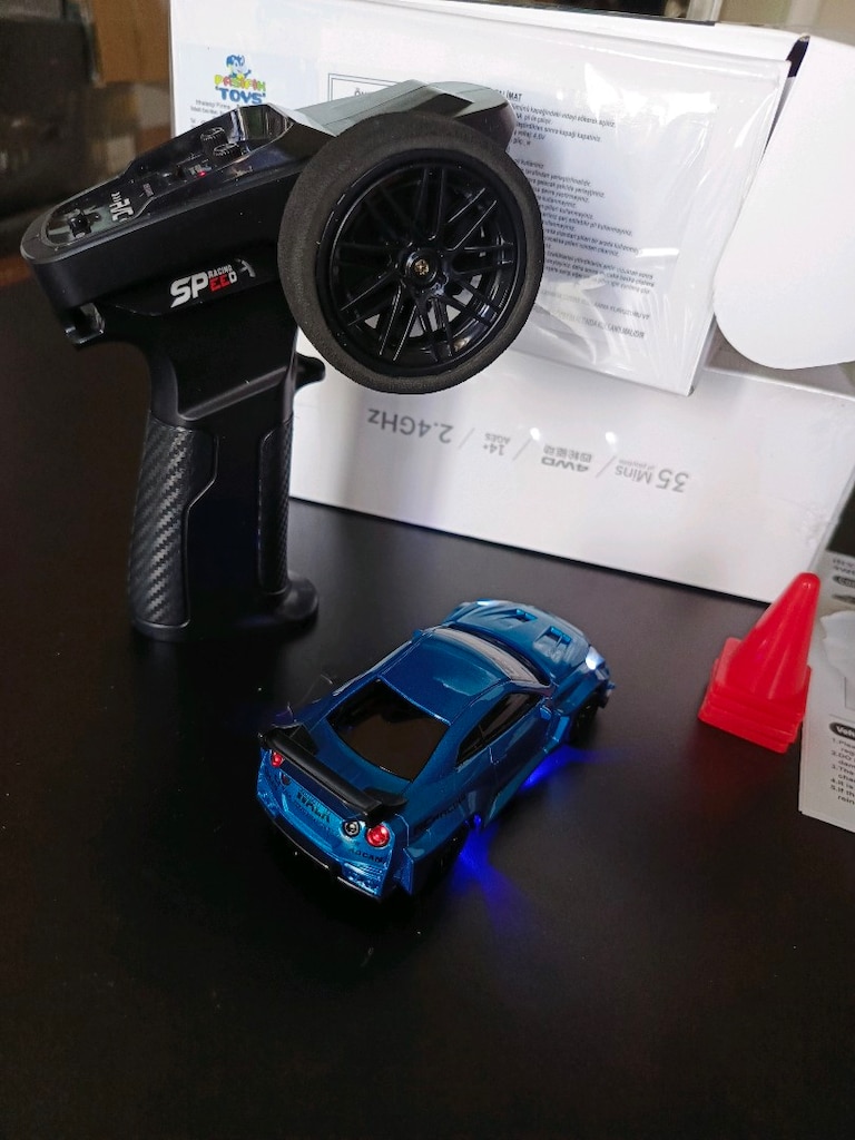 metal 1/43 gyroskoplu proof rc - 3