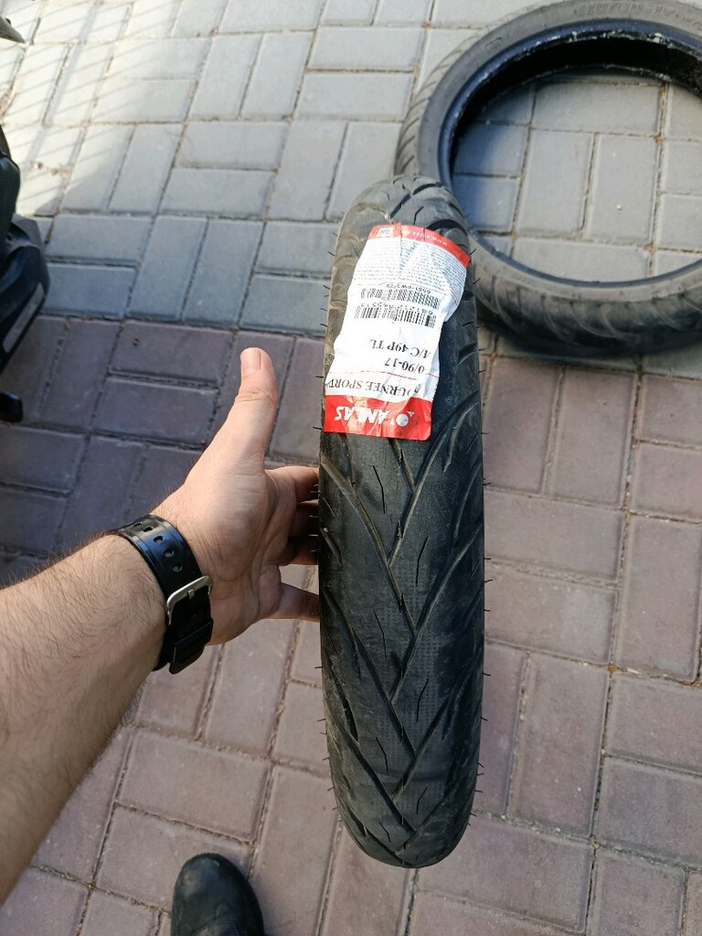 Anlas Mb34 90/90/17 110/80/17 Takım lastik - 4
