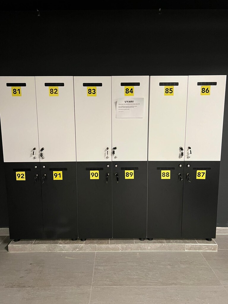 4 KAPAKLLI GYM DOLABI // KİŞİSEL DOLAP / QUİK OFİS - 5