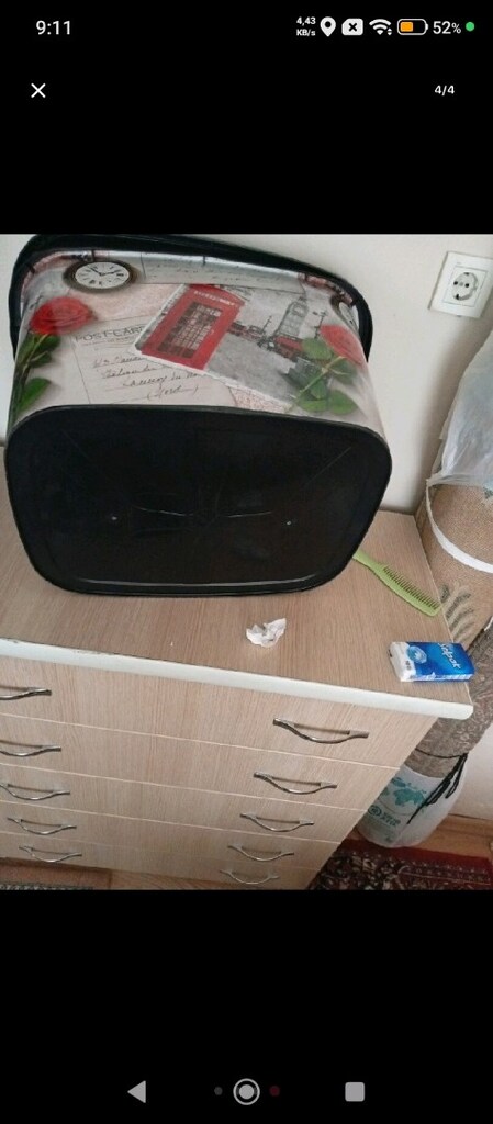 3 adet büyük boy kapaklı kalın plastik kutu - 4