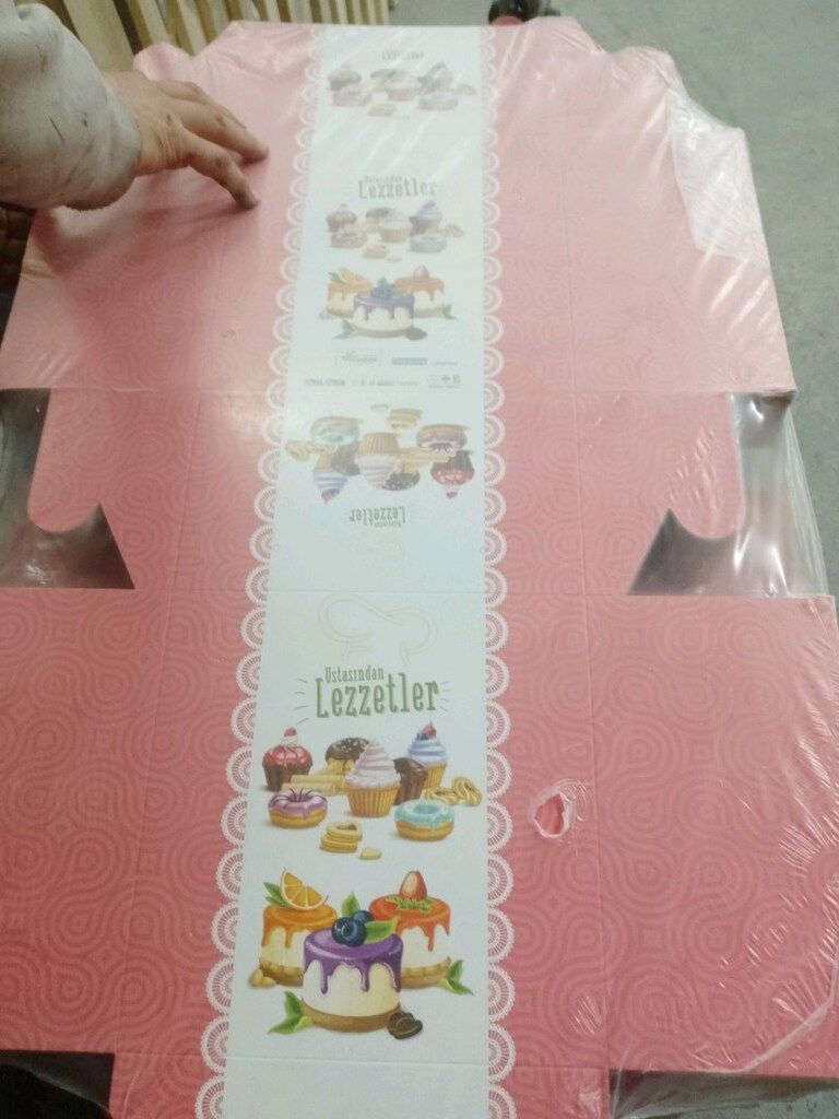 1 kg baklava kutuları turta pasta kutular - 2