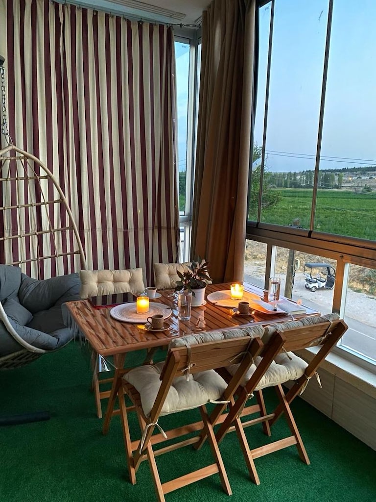 Ahşap Balkon Ve Bahçe Masa Sandalye Takımı - 3