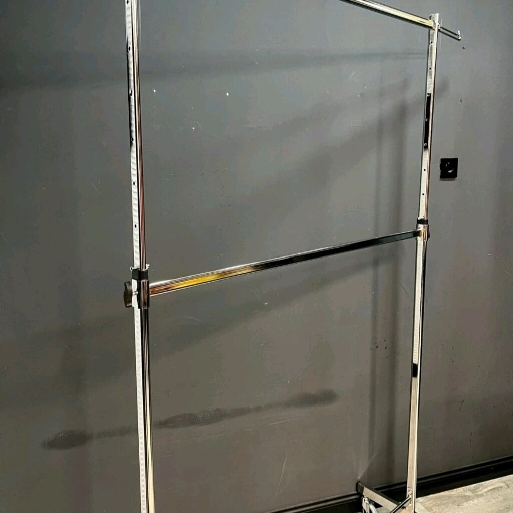 Vitrin Askılığı,Vitrin Askısı,Mağaza Standı,Elbise Askılığı,Tekerlekli - 3