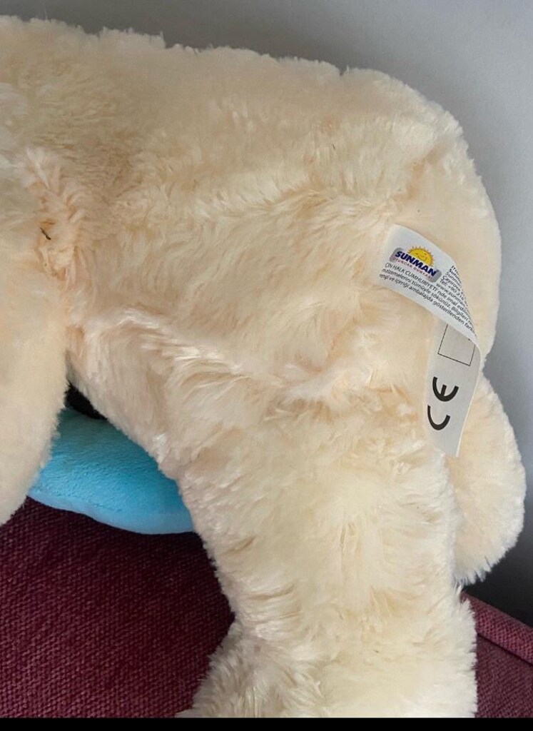 Mavi Şapkalı Peluş Ayıcık - 2