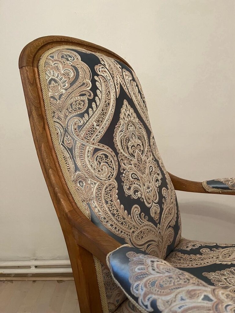 vintage masif ingiliz berjer - 12