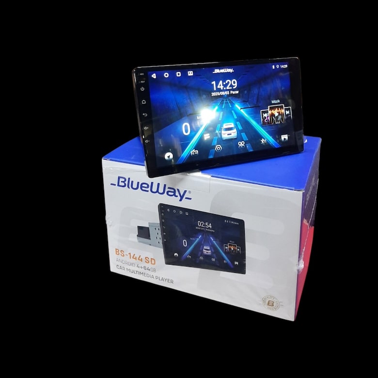 blueway bs-144sd 9 inç yarım kasa Android oto teyp - 4