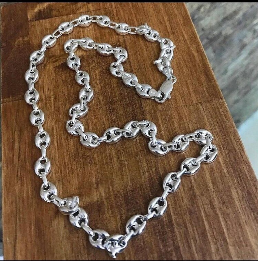 Gemici düğümü Unisex gümüş kolye - 3