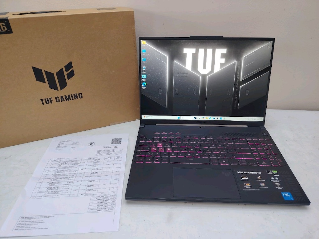 2 AYLIK ASUS TUF F16 İNTEL CORE 5 210H 8GB DDR5 RTX 3050 6GB - 9