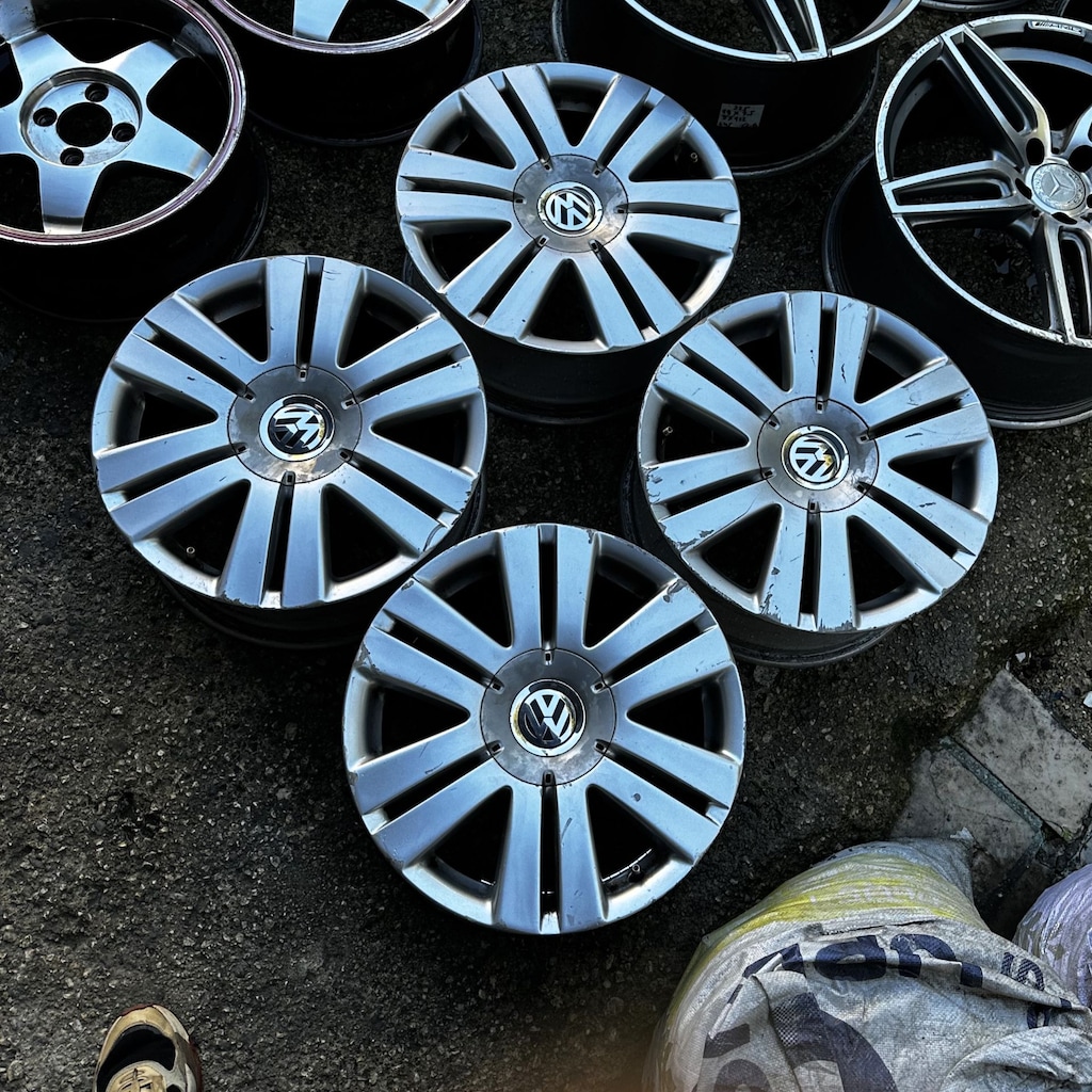 ORİJİNAL 16'' 5x112 VW Passat B6 Highline Jant Takımı 2. El - 4